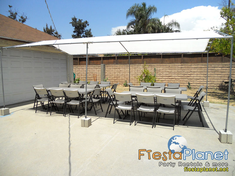8x6_12x20_2_canopy_with_tablechairs_round_rectangular_linen Canopy rental 12 x 20 size tent for rent withe tables and chairs - Free Delivery
