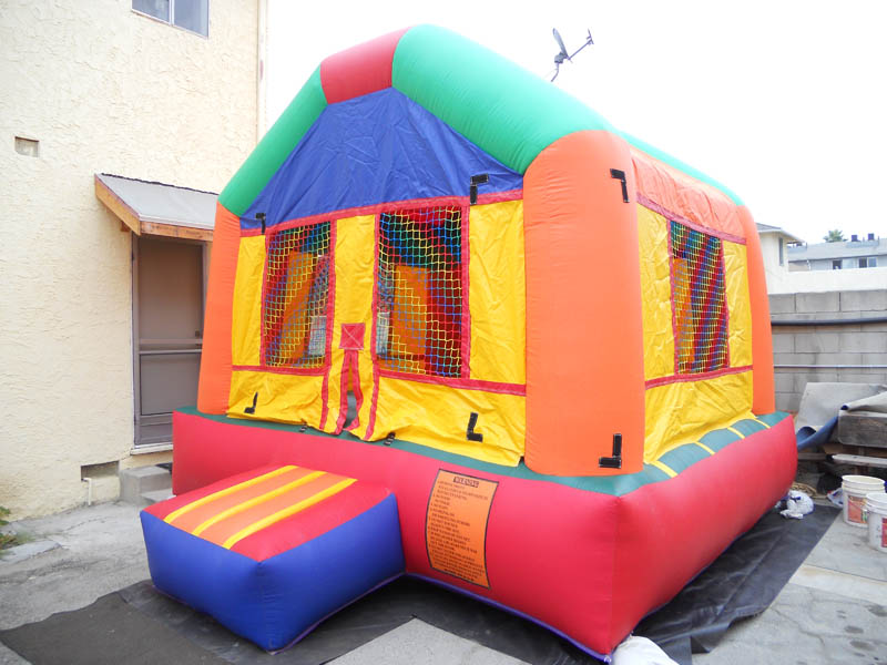8x6_3_moonbounce_rent_castle_jumper Farm House Bouncer for your next party event or birthday rentals start at $65 Dollars - Rent it Table Chairs or a Canopy Free Delivery